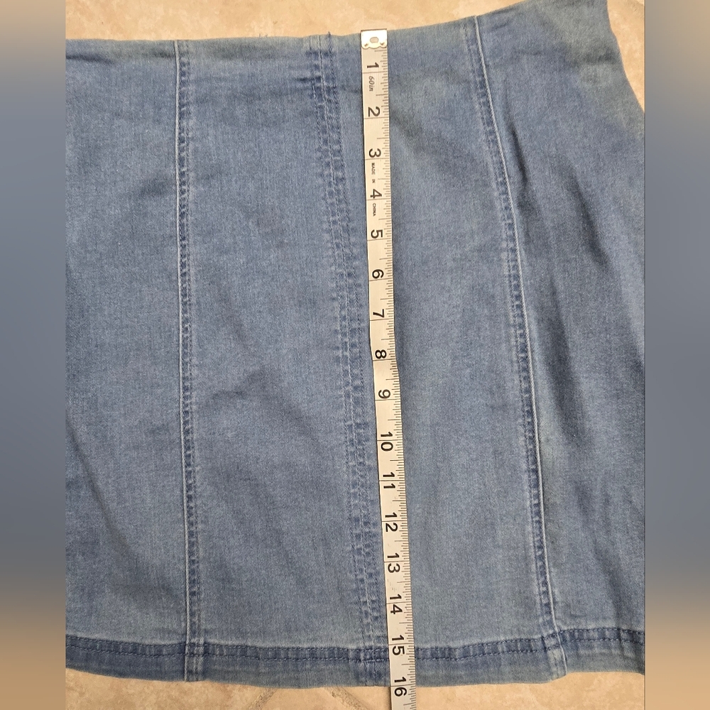 RED DRESS BOUTIQUE x Wild Honey Denim Mini Skirt New - Picture 9 of 12